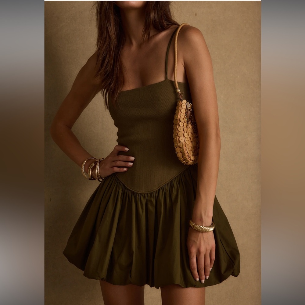 12th Tribe Olive dress